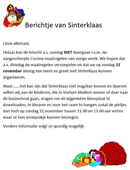 Sinterklaas 2020 Vortum-Mullem (update)
