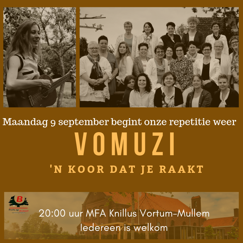 Repetitie Vomuzi 9 september